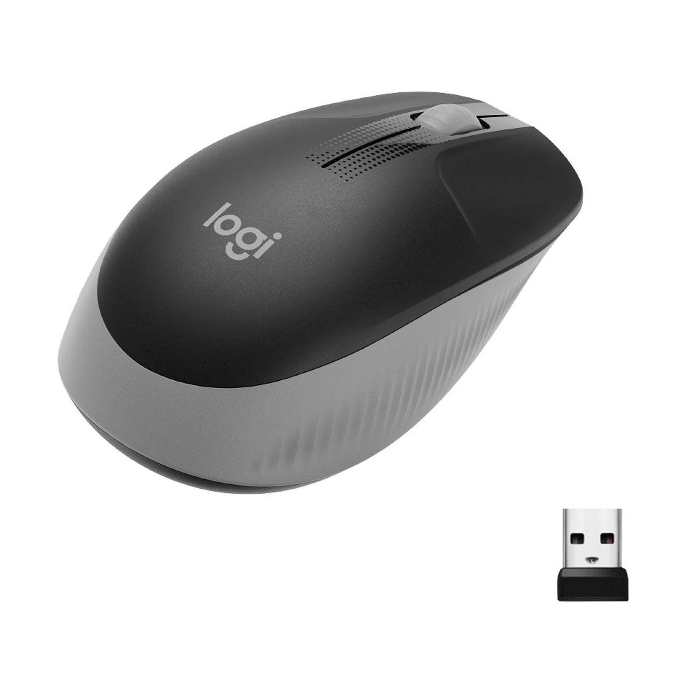 LOGITECH M190 Belaidė pelė - MID Pilkas