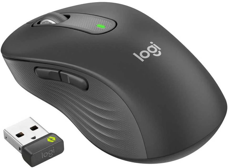 Belaidė pelė Logitech Signature M650 L, grafito spalvos