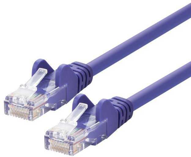 LOGON LOGON TCU55U020P kabelis sieciowy Violetinis 2 m Cat5e U/UTP (UTP)