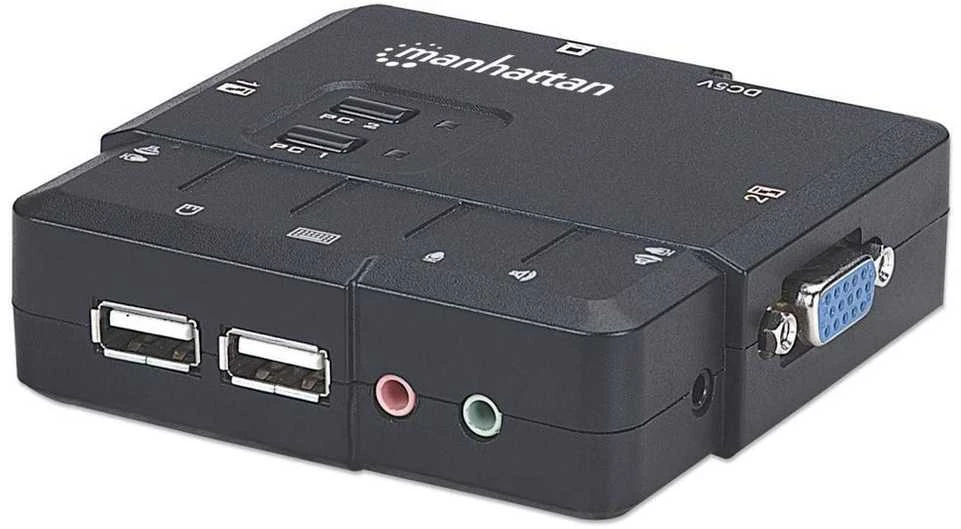 Manhattan KVM Switch 2/1 USB (su garsu)