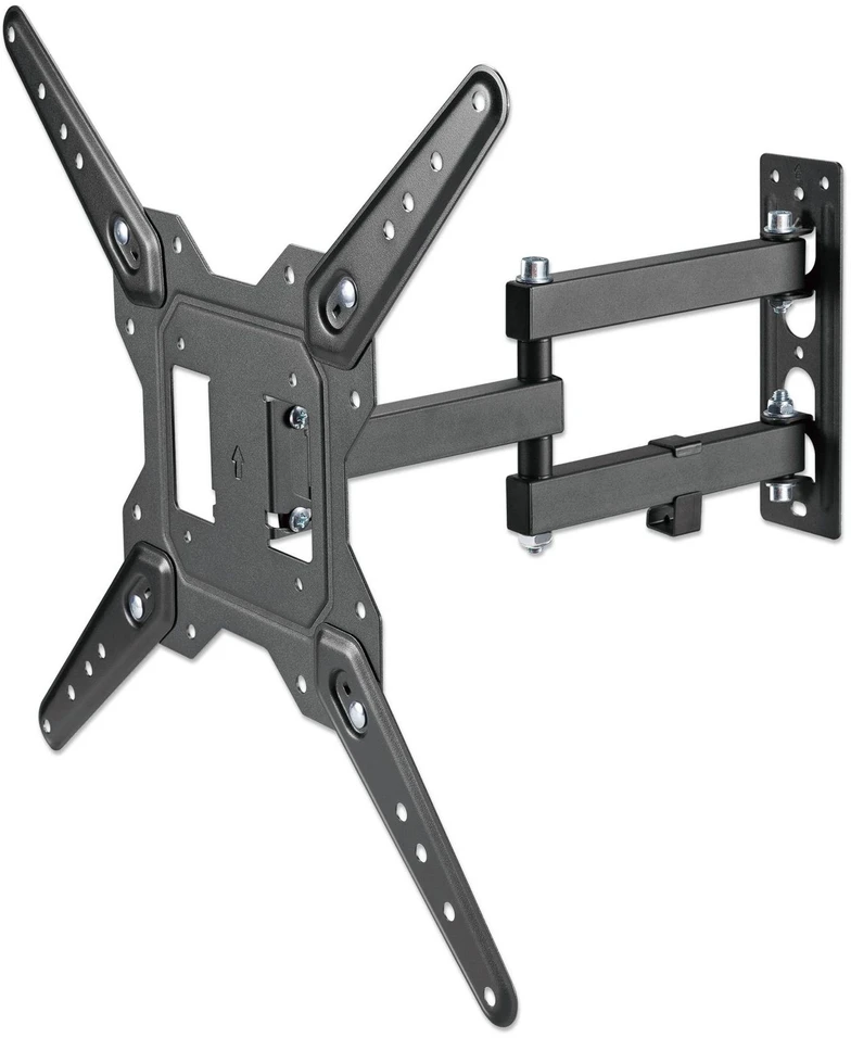 Laikiklis MANHATTAN Full Motion TV Wall Mount with Articulating Arm Holds One 23″ to 55″ TV iki 30 kg, 462624