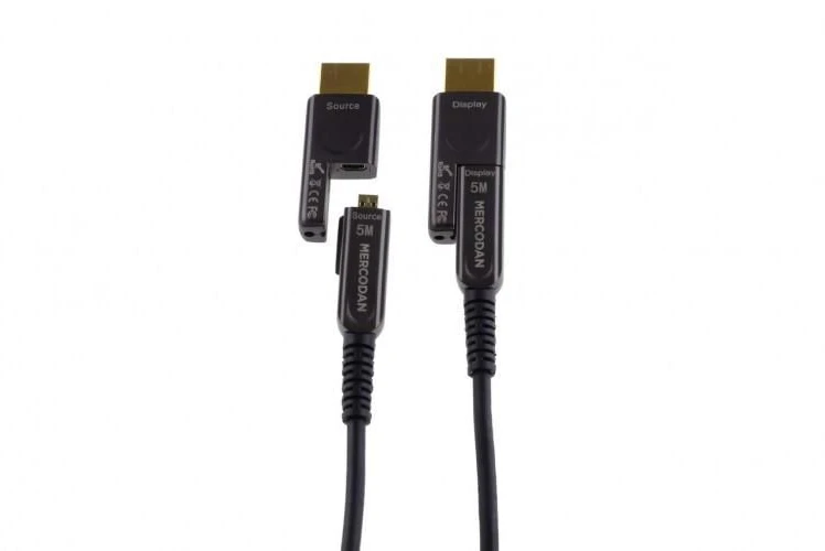 Mercodan Šviesolaidinis HDMI laidas 5m, HDMI 2.0, 18Gbps, 4:4:4, 4k2k 60p,