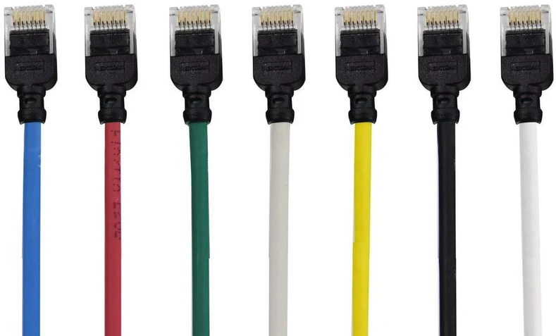 Mercodan Tinklo kabelis RJ-45, Cat.6a, U/UTP, LSZH, Slim, žalias, 0.25 m (371926002)