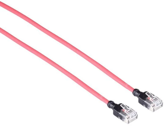 Mercodan 371924010, 1 m, Cat6a, U/UTP (UTP), RJ-45, RJ-45, Raudonas