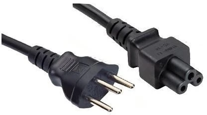 Mercodan Coferro Cables Šveicariškas maitinimo laidas 1,8 m, A+C Mikio pelės kištukas, H05VV-F 3G