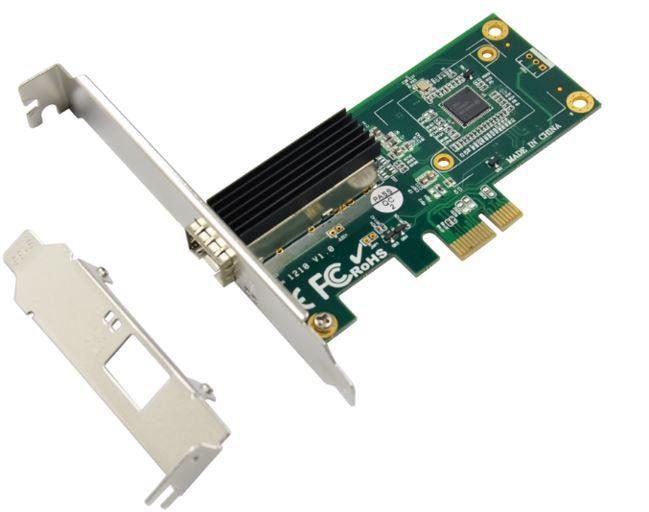 Karta jungiama į tinklą MicroConnect 1port SFP Ethernet Server PCIe