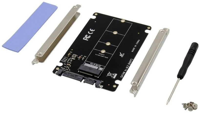 „MicroConnect“ 2,5 colio SATA adapteris į M.2 B tipo SSD diską (MC-SSDSATACONV1)