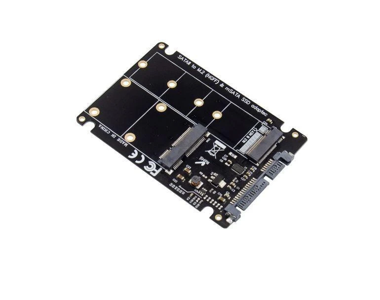 „MicroConnect“ adapteris 2,5 colio SATA į M.2 arba mSATA SSD (MC-SSDSATACONV)