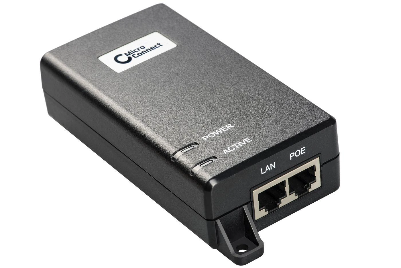 „MicroConnect“ 30 W 802.3af / „PoE Injector“.
