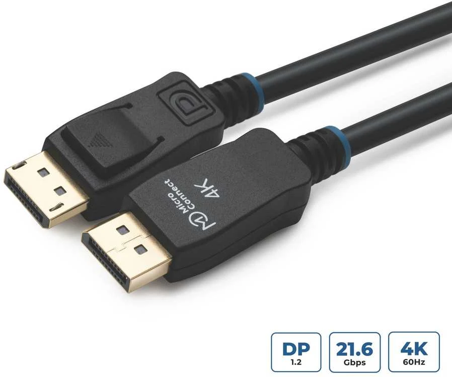 Kabelis MicroConnect Microconnect MC-DP-MMG-300 DisplayPort kabelis 3m juodas