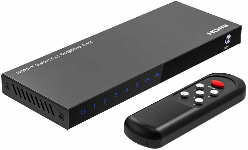 MicroConnect Microconnect MC-HDMISWITCH0501-8K bez kategorii