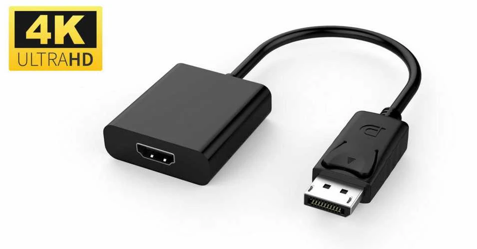 DisplayPort į HDMI adapteris 4K