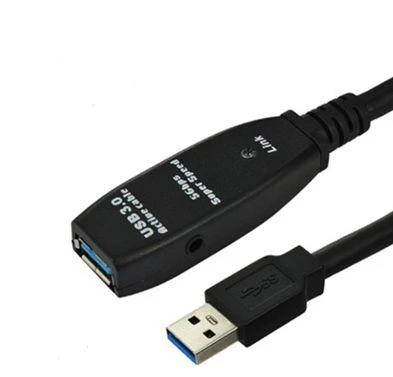 Kabelis USB MicroConnect USB-A - USB-A 5 m Juodas (USB3.0AAF5A)