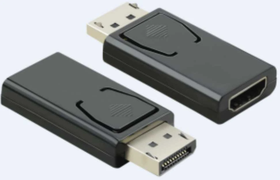 Adapteris AV MicroConnect DisplayPort - HDMI juoda (DPHDMI)