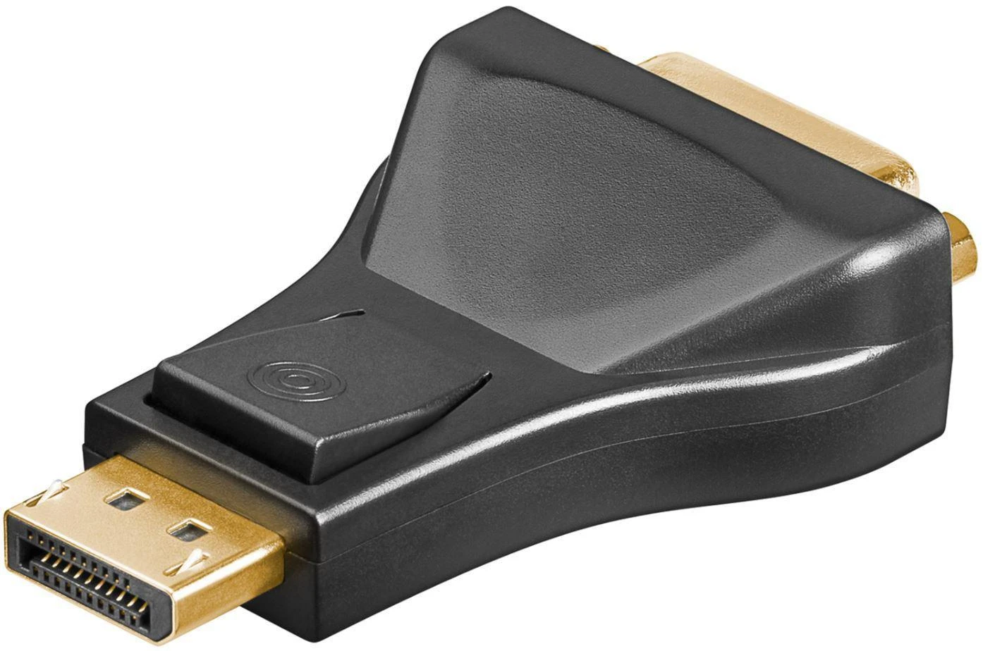 Adapteris AV MicroConnect DisplayPort - DVI-D juoda (DPDVI)
