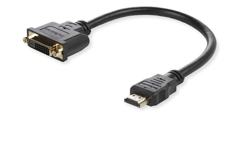 HDMI į DVI adapterio laidas 15 cm
