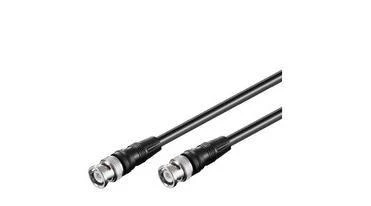 Goobay Kabelis MicroConnect BNC - BNC 5m juoda (50074)