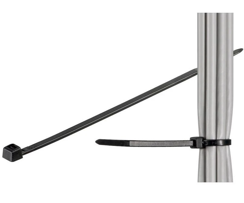 Organizatorius MicroConnect Cable Tie Juodas 100 vnt (CABLETIE3)