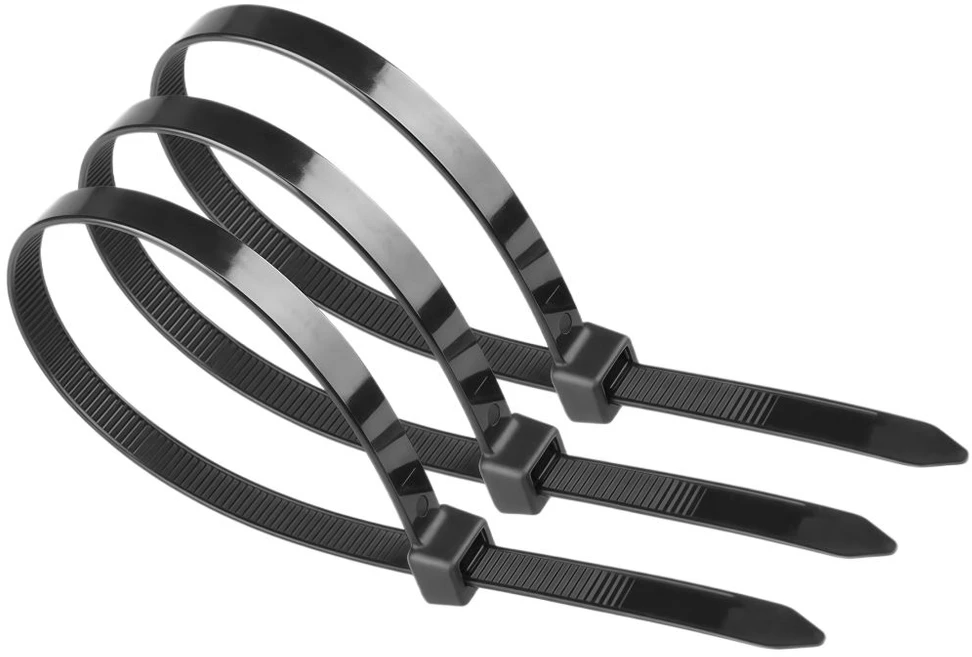 Organizer MicroConnect Opaska zaciskowa Juodas 100 vnt (CABLETIE5)