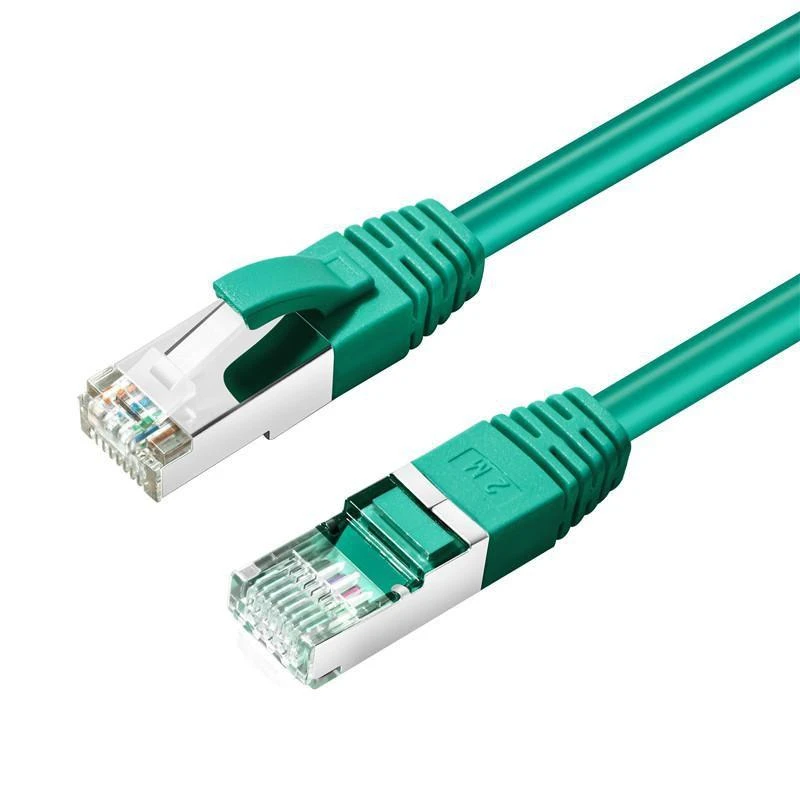 MicroConnect CAT6A S/FTP 1.5m Žalias LSZH