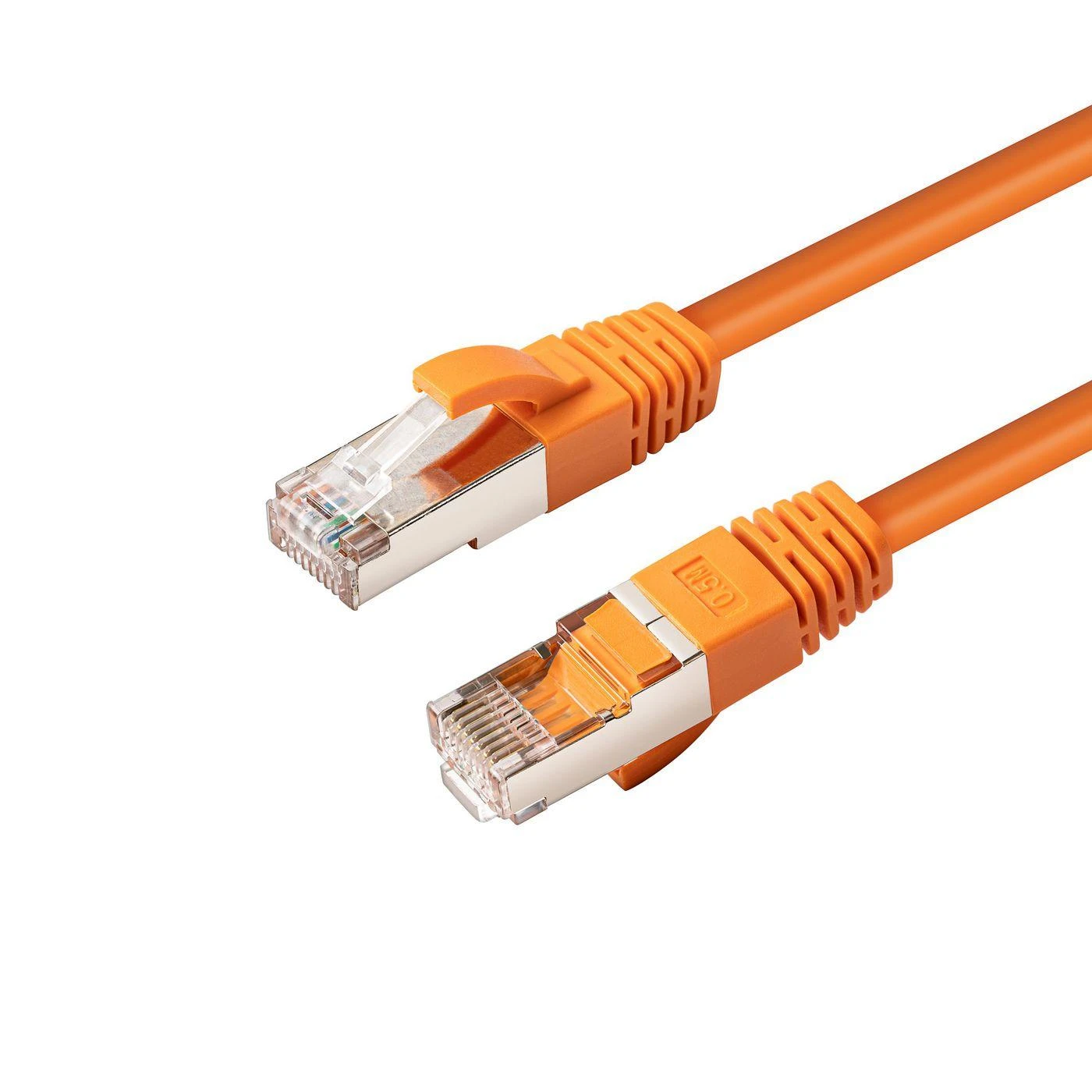 MicroConnect CAT6A S/FTP 20m Oranžinis LSZH