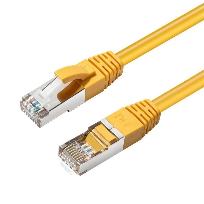 MicroConnect CAT6A S/FTP 5m Geltona LSZH