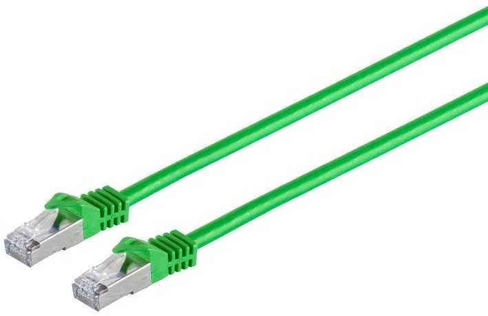MicroConnect RJ-45/RJ-45 kat.7 S/FTP Žalias 10m (SFTP710G)