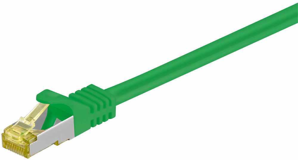 MicroConnect Patchcord CAT 7, S/FTP, žalia, 30m (SFTP730G)