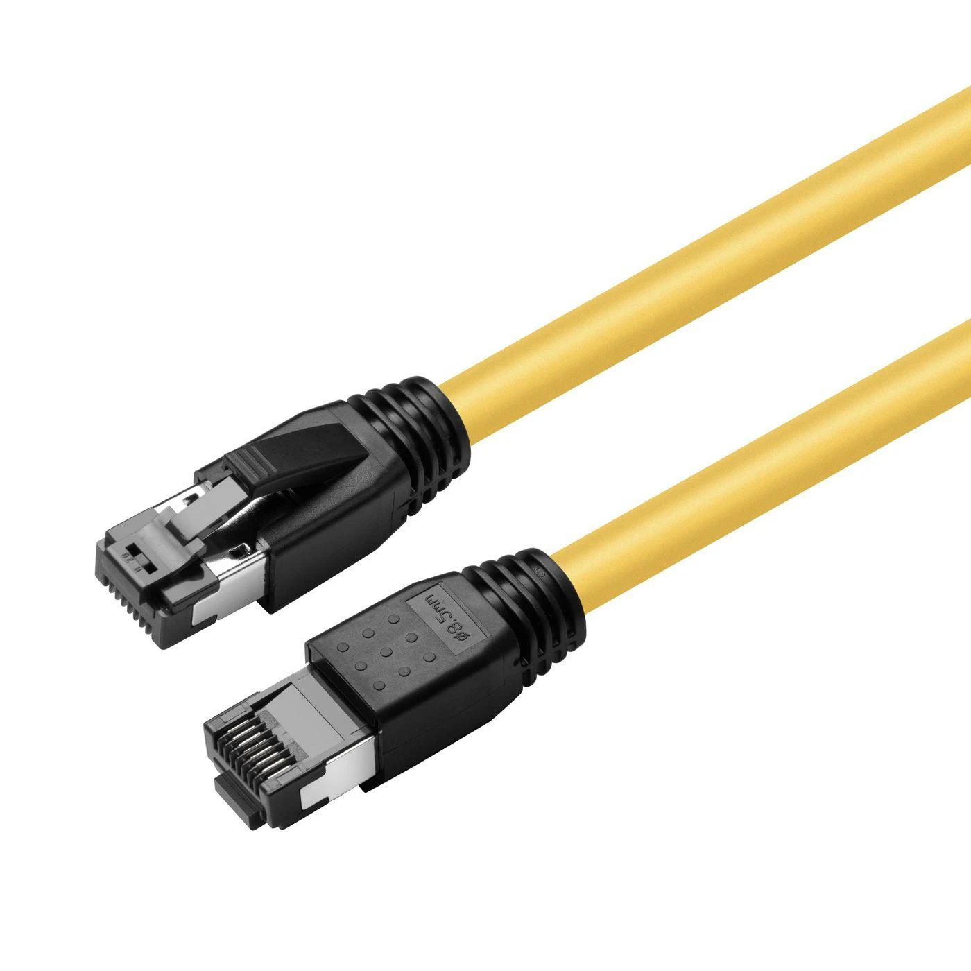 MicroConnect CAT8.1 S/FTP 5m Geltona LSZH