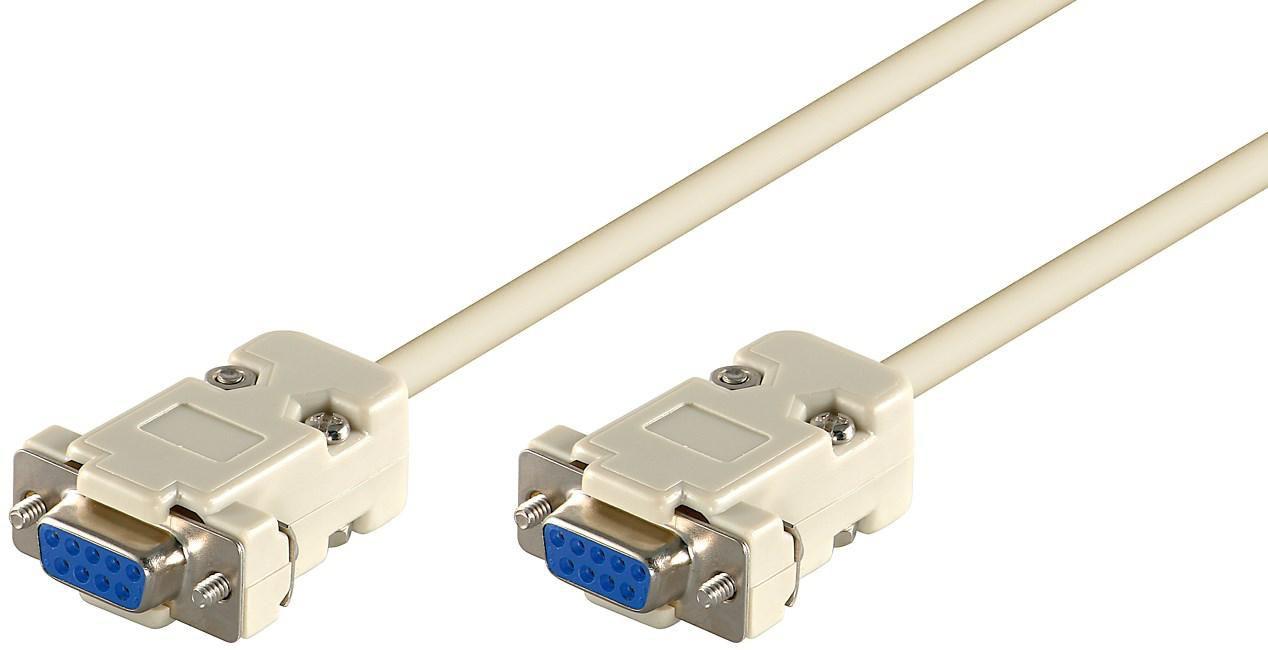 MicroConnect DB-9 - DB-9, 1,8m, balta (SCSENN2N)