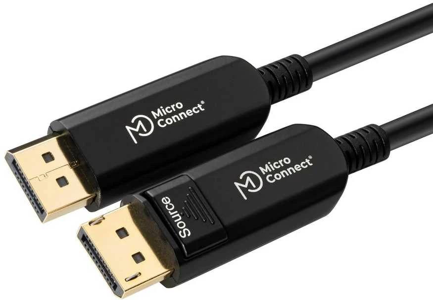 Kabelis MicroConnect DisplayPort - DisplayPort 15m juoda (DP-MMG-1500V1.4OP)