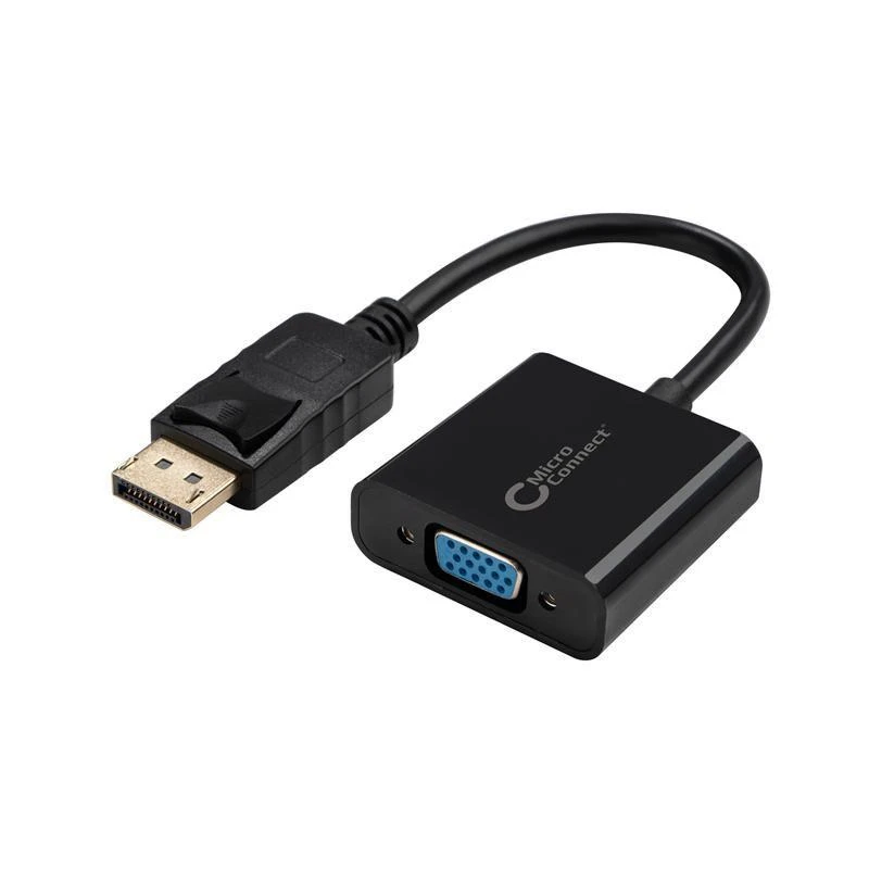 MicroConnect Adapteris MICRO_CONNEC DVI M, VGA F, 0.15m, juodas DPVGA15CM