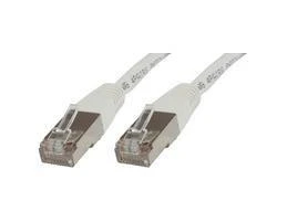 MicroConnect RJ-45 / RJ-45 kat.5e F / UTP Baltas 10m (B-FTP510W)