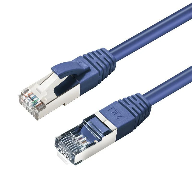 MicroConnect Patchcord STP, CAT6, LSZH, 10m, mėlyna (STP610B)