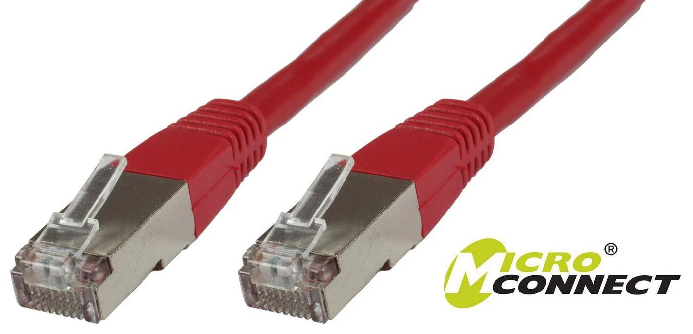 MicroConnect Patchcord, FTP, CAT6, 15m, raudona (B-FTP615R)