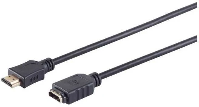 HDMI į HDMI laidas, juodas, 1 metro