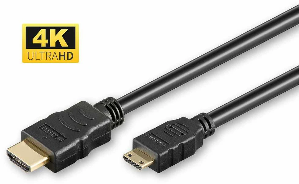HDMI į mini HDMI laidas su 4K palaikymu