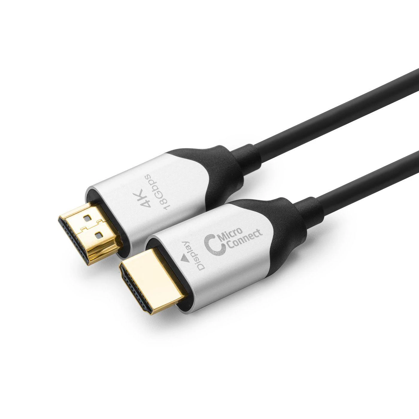 MicroConnect HDMI kabelio jungtys su 4K ir 18Gbps žymėjimu