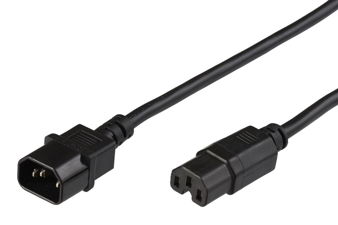 „MicroConnect C14–C15“ maitinimo kabelis, 1,5 m (PE011415)