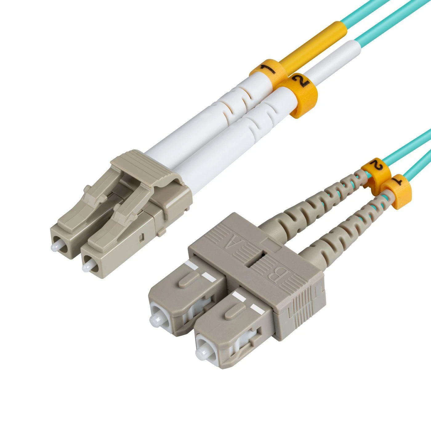 „MicroConnect Duplex LC/SC 50/125 µm OM3 10m“ (FIB422010)