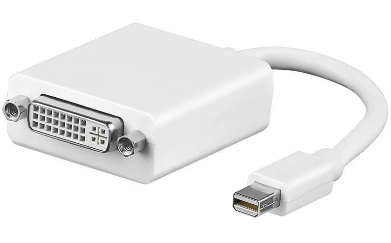 Adapteris AV MicroConnect DisplayPort Mini – DVI-I balta (MDPDVI)