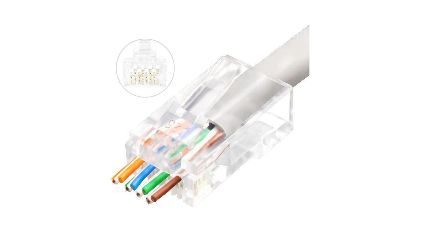 „MicroConnect“ modulinis EZ kištukas RJ45 8P8C CAT6