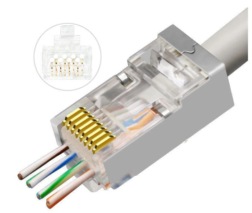 MicroConnect Modulinė EZ Plug RJ45 CAT6A