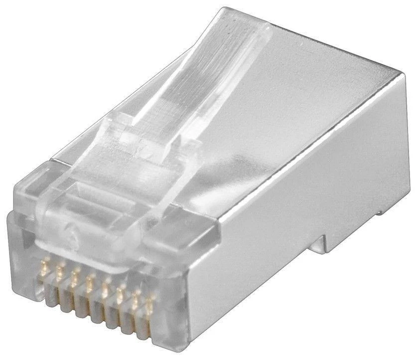 MicroConnect MP8P8C CAT5e RJ45 kištukas, ekranuotas, 10 vnt (KON504-10)
