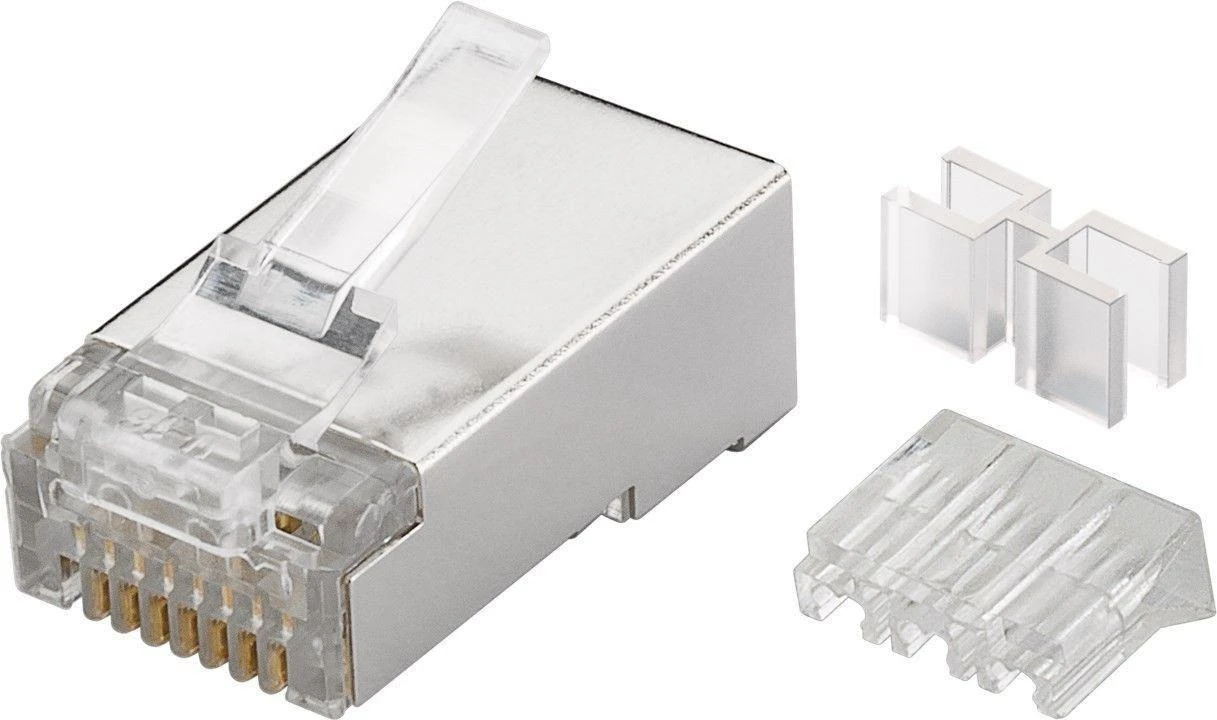 MicroConnect MP8P8C RJ45 kištukas, ekranuotas CAT6, ekranuotas, 10 vnt (KON506-10)