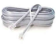 MicroConnect RJ-11/RJ-11 (M/M) 10m Juodas (MPK190)