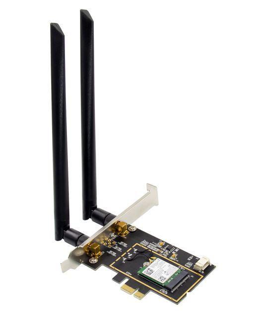 Karta jungiama į tinklą MicroConnect PCIe Intel 7260 Dual-Band