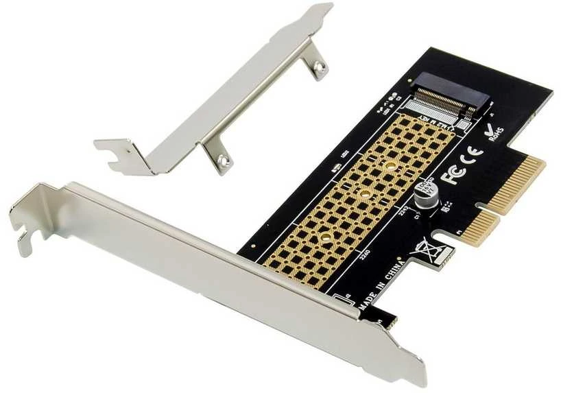 Kontroleris MicroConnect PCie x4 M.2 NVME SMD adapteris