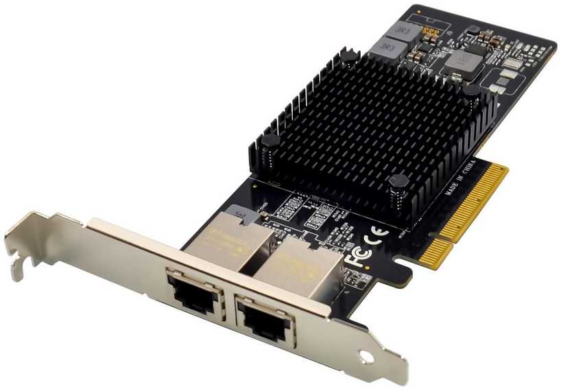 Kontroler MicroConnect PCIe x8 Dual RJ45 10 GbE X550