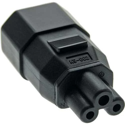 Maitinimo adapteris C14 į C5 trijų kontaktų